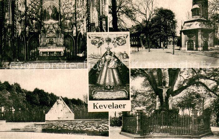 Kevelaer Marien Basilika Hauptaltar Gnadenkapelle Marienpark Kreuzbaum Gnadenbil