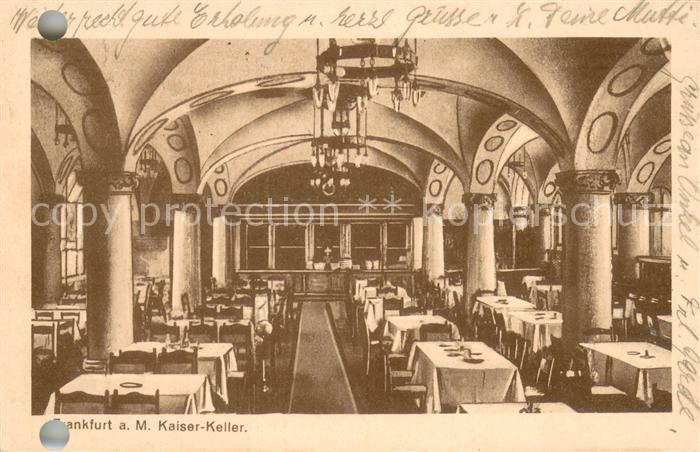 Frankfurt Main Kaiser Keller