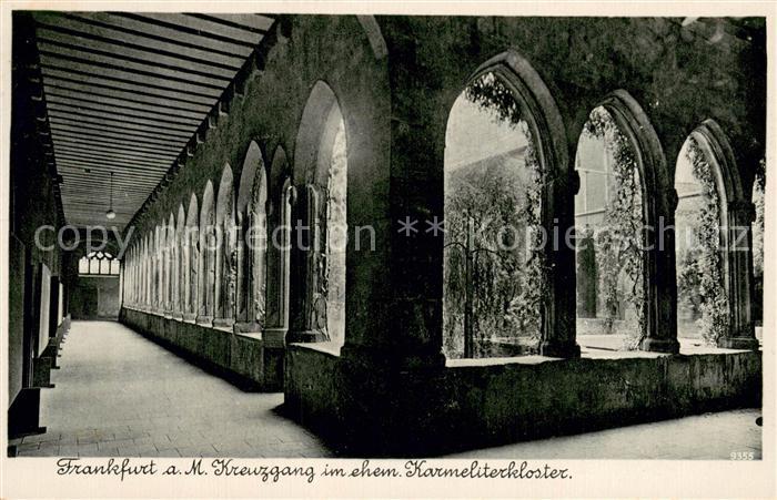 Frankfurt Main Kreuzgang im ehem. Karmelitenkloster