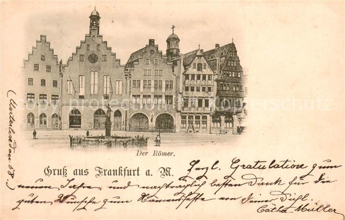 Frankfurt Main Der Roemer