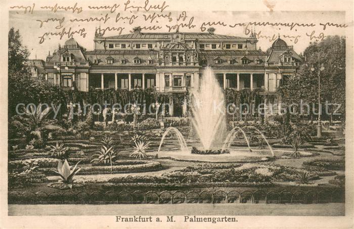 Frankfurt Main Palmengarten