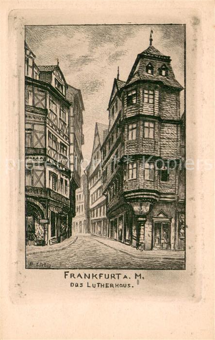 Frankfurt Main Das Lutherhaus