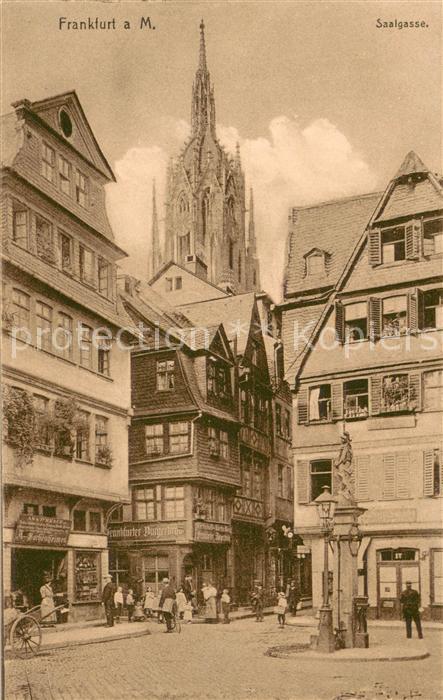 Frankfurt Main Saalgasse