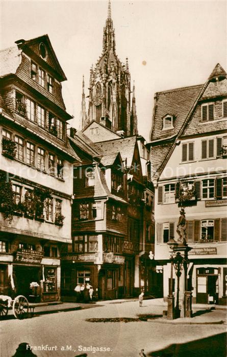 Frankfurt Main Saalgasse