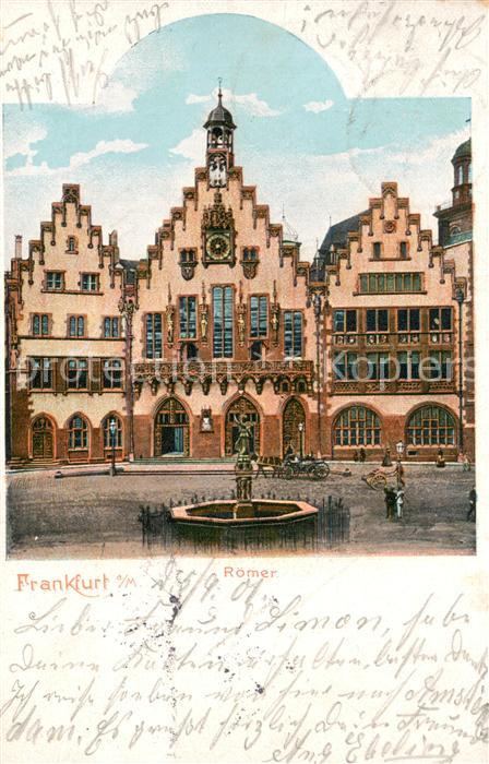 Frankfurt Main Der Roemer