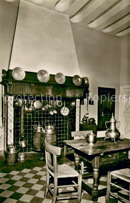 Linn Krefeld Niederrheinische Kueche um 1800 im Jagdschloss der Burg Linn