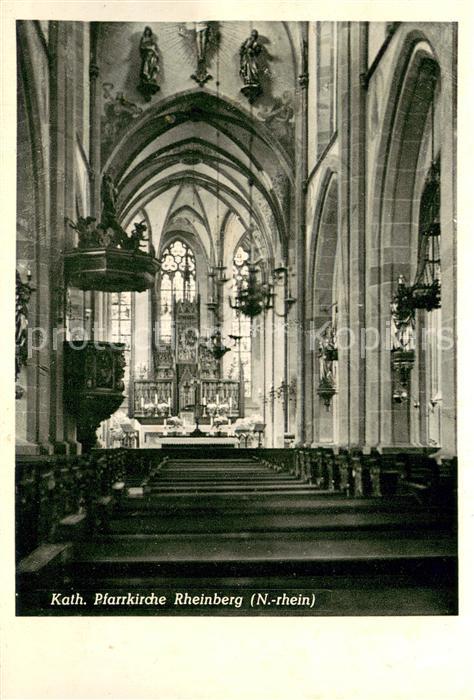 Rheinberg Kath Pfarrkirche Inneres