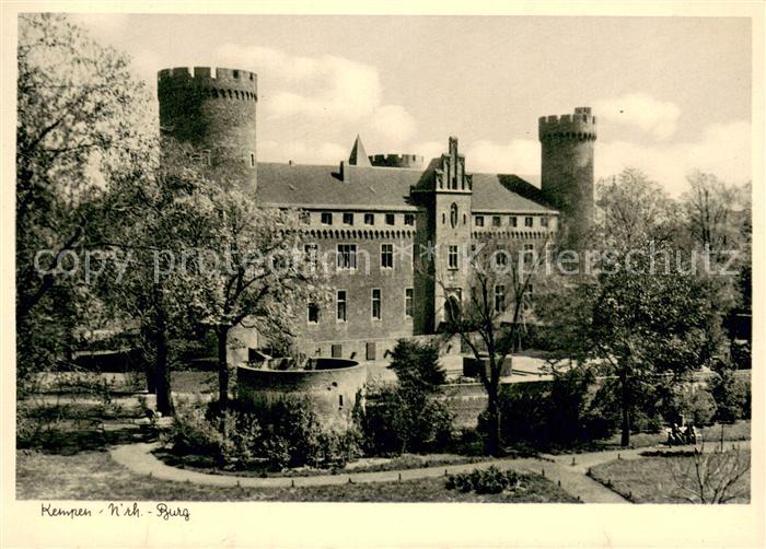 Kempen Niederrhein Burg