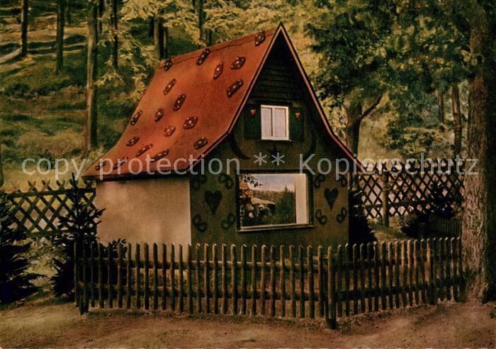 Bad Harzburg Maerchenwald Haensel und Gretel Haus