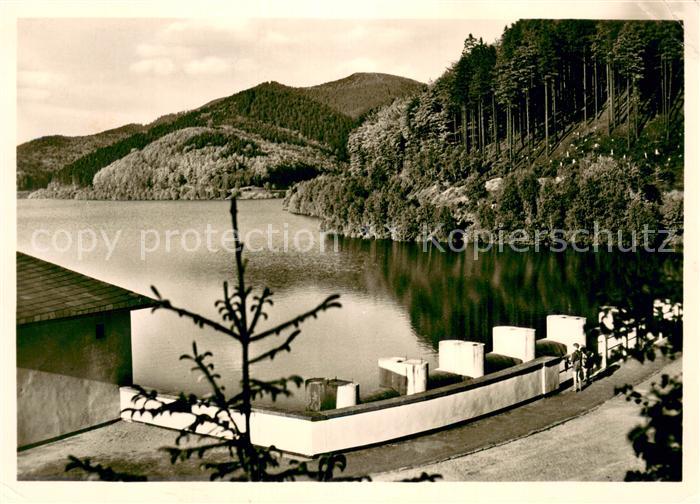 Odertalsperre Staumauer