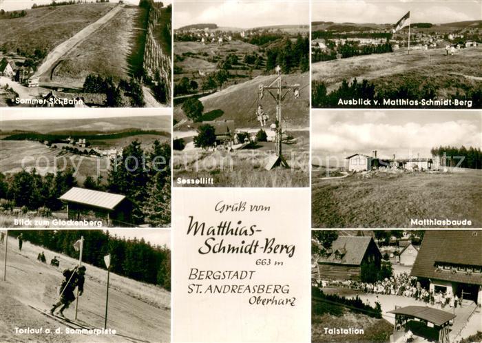 St Andreasberg Harz Sommer Ski Bahn Sessellift Matthias Schmidt Berg Glockenberg