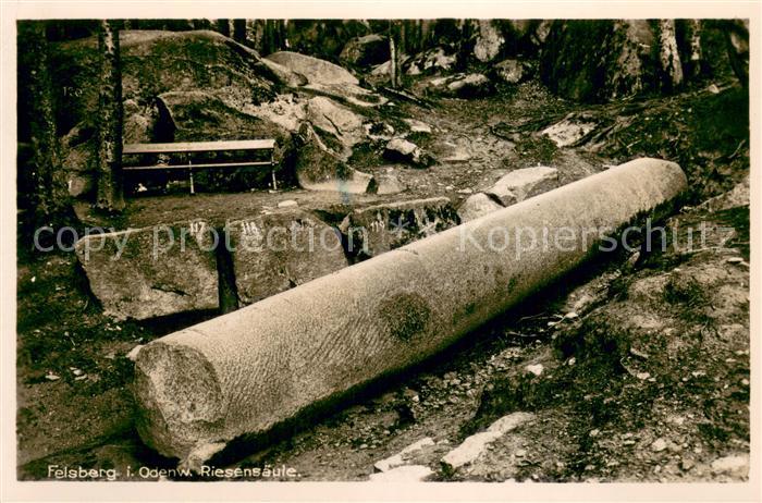 Felsberg Odenwald Riesensaeule