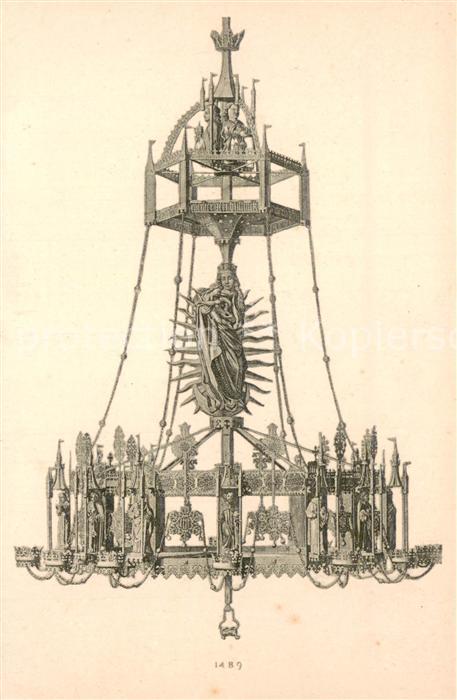 Vreden Kronleuchter der Pfarrkirche