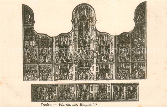 Vreden Pfarrkirche Klappaltar