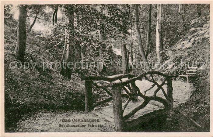 Bad Oeynhausen Waldpartie in der Oeynhausener Schweiz