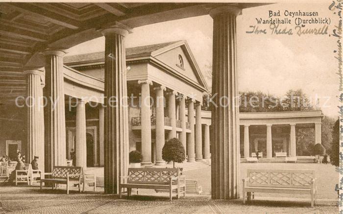 Bad Oeynhausen Wandelhalle Durchblick