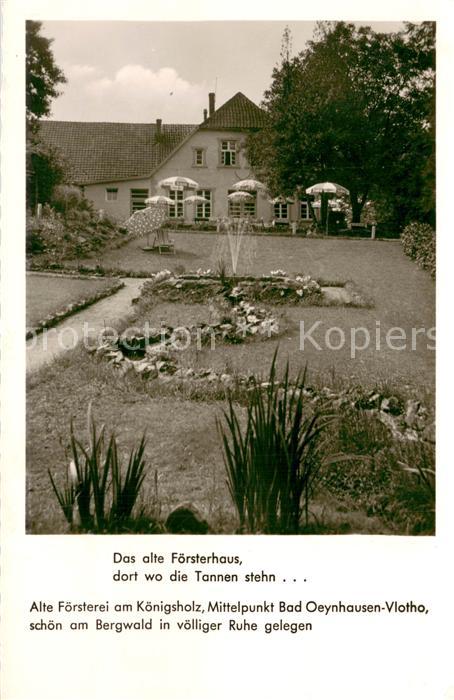 Vlotho Alte Foersterei am Koenigsholz