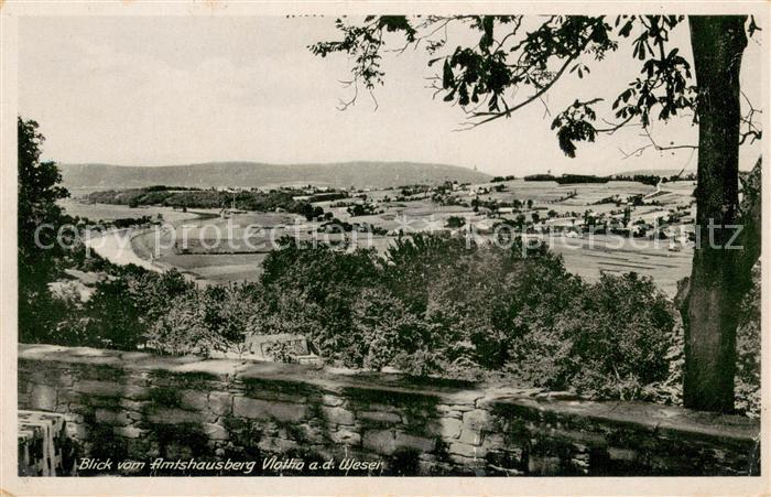 Vlotho Blick vom Amtshausberg