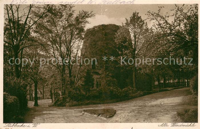 Luebbecke Westfalen Alte Windenmuehle