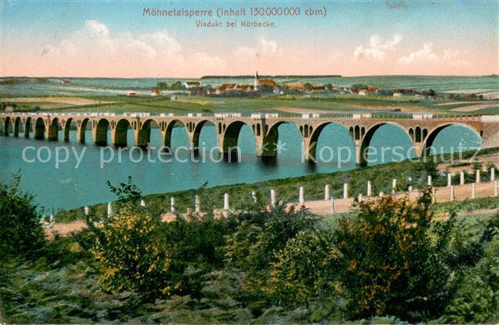 Koerbecke Moehnesee Viadukt bei Koerbecke