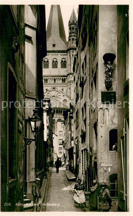 Koeln Rhein Auf dem Rothenberg