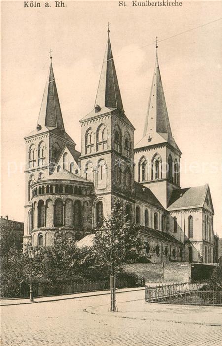Koeln Rhein St Kunibertskirche