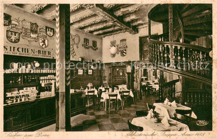 Koeln Rhein Siechen am Dom Gaststaette