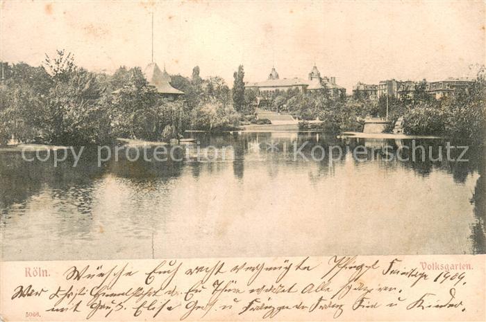 Koeln Rhein Volksgarten