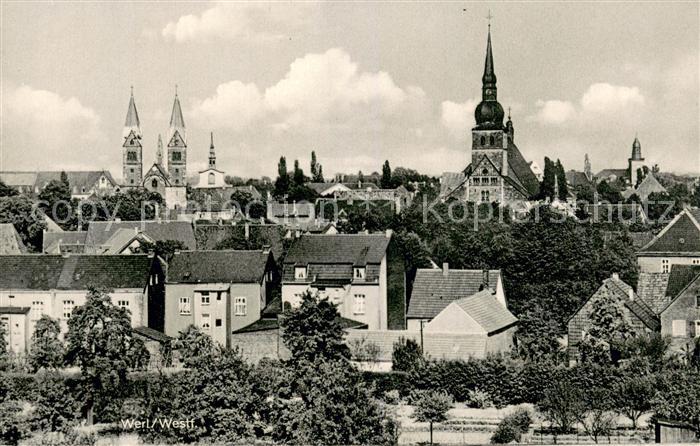 Werl Westfalen Ortsansicht