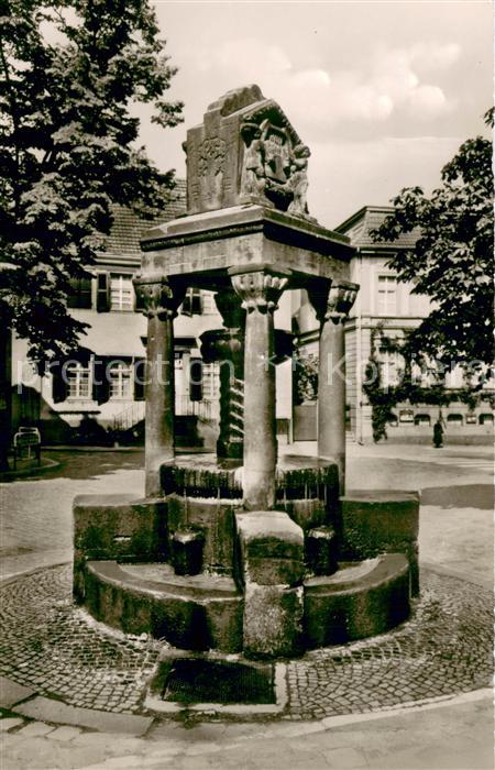 Soest DE NRW Freiligrath Brunnen