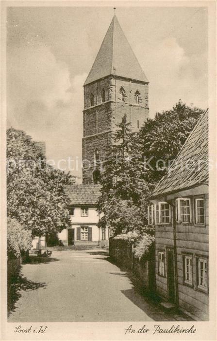 Soest DE NRW An der Paulikirche
