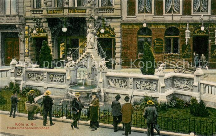 Koeln Rhein Heinzelmaennchenbrunnen