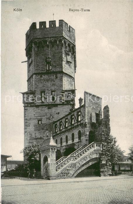 Koeln Rhein Bayen Turm