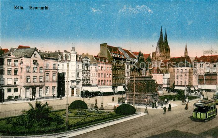 Koeln Rhein Heumarkt