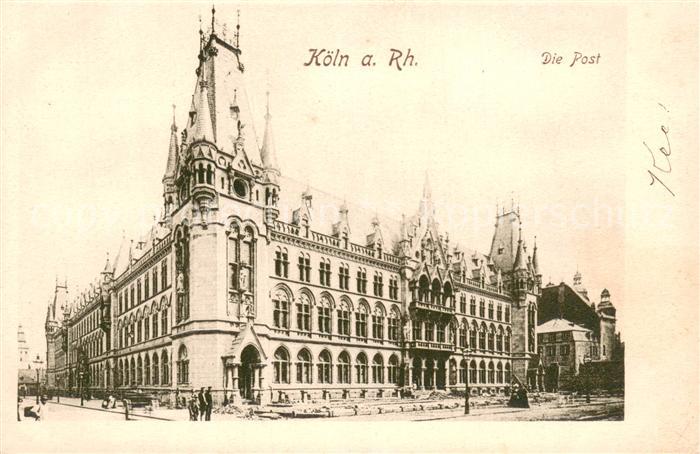 Koeln Rhein Die Post