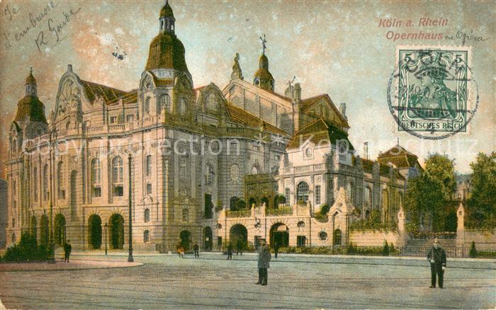 Koeln Rhein Opernhaus