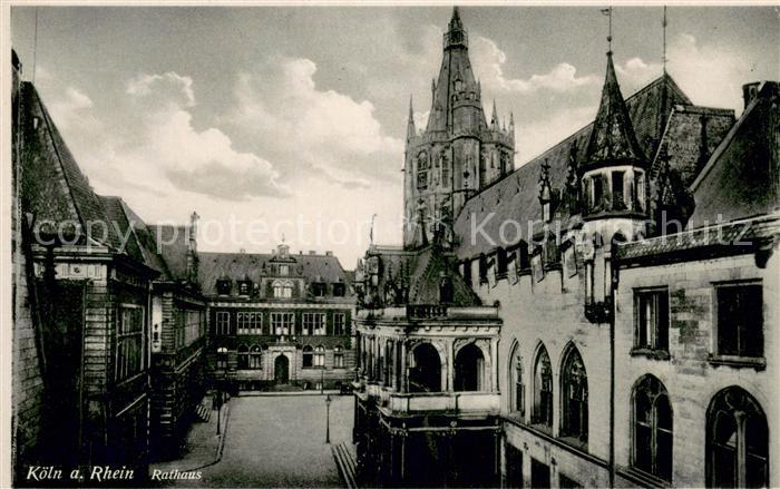 Koeln Rhein Rathaus
