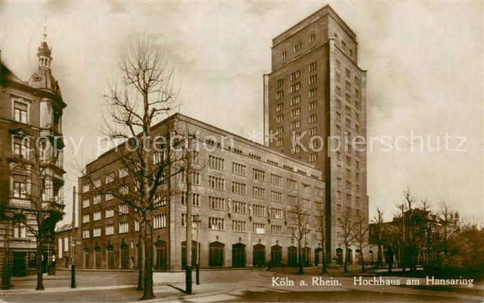 Koeln Rhein Hochhaus am Hansaring