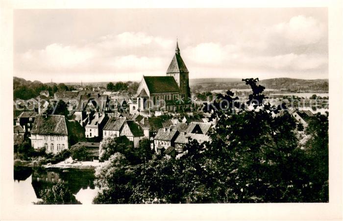 Moelln Lauenburg Blick vom Heidberg
