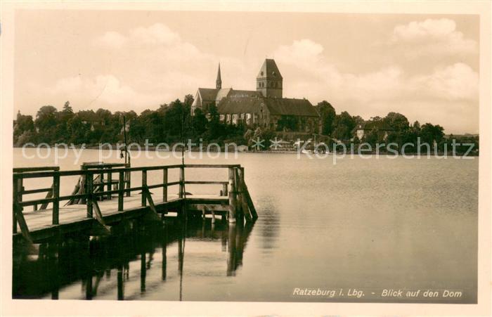 Ratzeburg Schleswig-Holstein Blick zum Dom