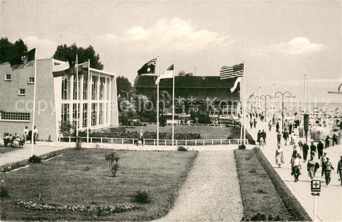Groemitz Ostseebad Strand Promenade