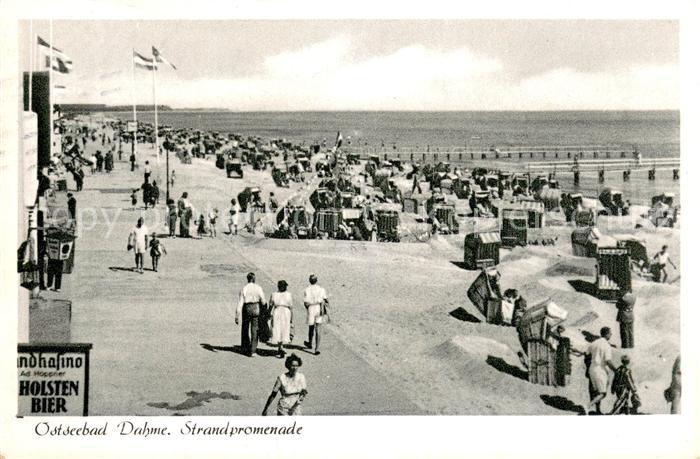 Dahme Ostseebad Holstein Strandpromenade
