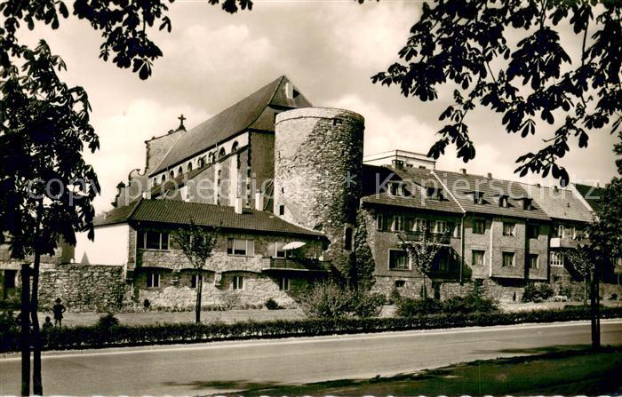 Paderborn Liboriberg mit Jesuitenkirche