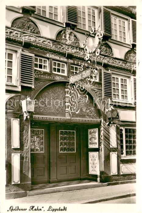 Lippstadt Goldener Hahn Gastwirtschaft