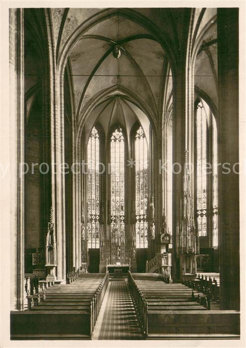 Soest DE NRW St Maria zur Wiese Mittelschiff und Chor