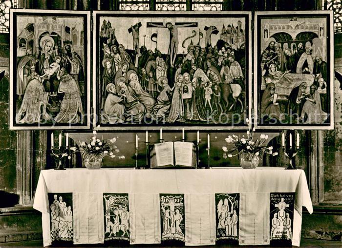 Soest DE NRW Ev Kirche St Maria zur Wiese Hauptaltar