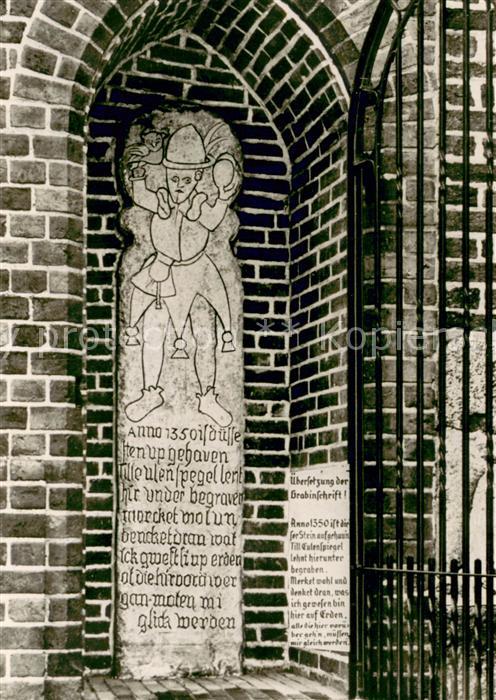 Moelln  Lauenburg Till Eulenspiegel Denkmal