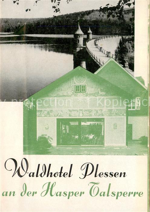 Ennepetal Waldhotel Plessen an der Hasper Talsperre