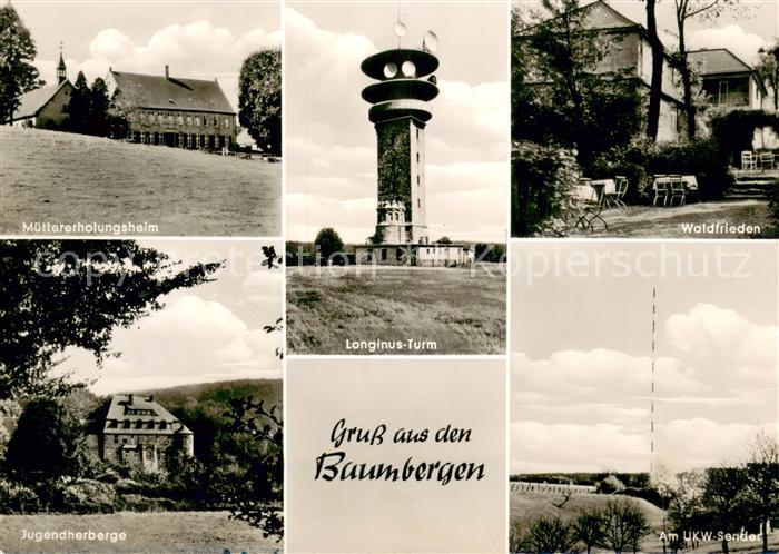 Havixbeck Muettererholungsheim Longinus Turm Waldfrieden Jugendherberge Am UKW S