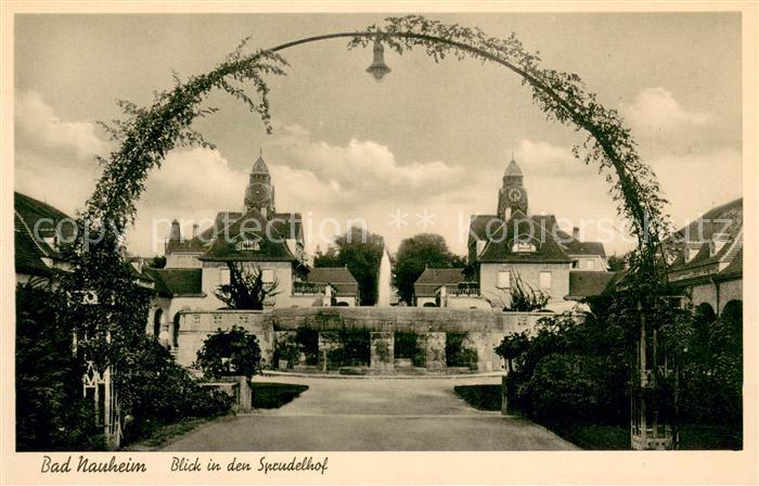 Bad Nauheim Blick in den Sprudelhof